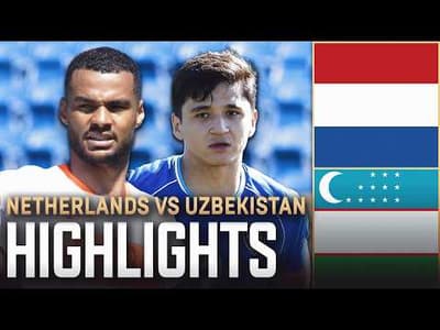 Netherlands vs Uzbekistan Highlights 🌎🏆 International Friendly