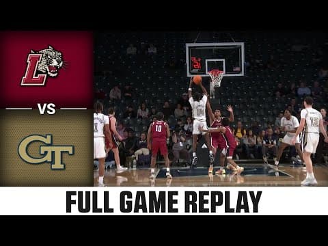 Lafayette vs. Georgia Tech Full Game Replay | 2025-26 ACC Men's Basketball