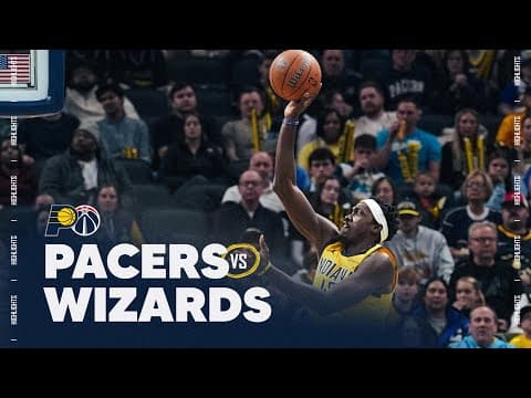 Indiana Pacers Highlights vs. Washington Wizards | November 28, 2025