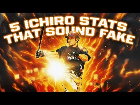 Ichiro’s MLB career was truly unbelievable (and 5 CRAZY stats that show it!) 👏