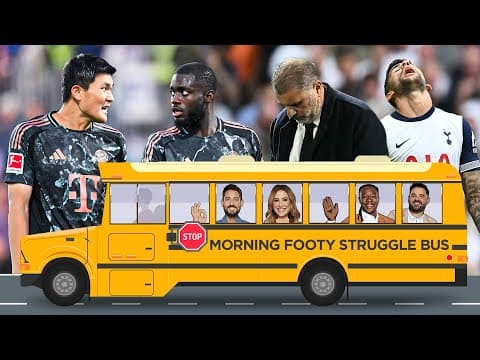 Bayern, Postecoglou, Simeone: who is struggling the MOST this season?! | Morning Footy | CBS Sports