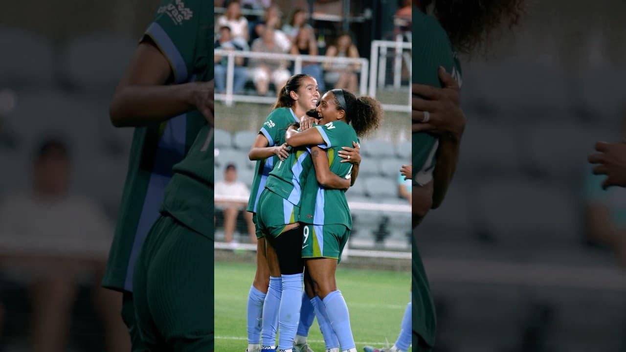 Our first ever signing scoring her first goal for Denver 🤩