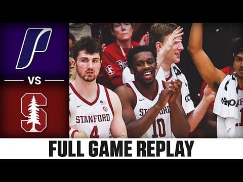 Portland vs. Stanford Full Game Replay | 2025-26 ACC Men's Basketball