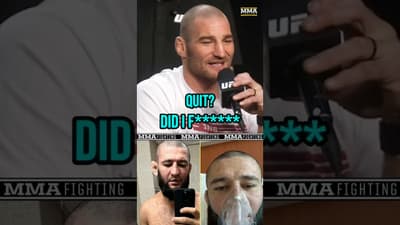 'You let the common cold retire you': Sean Strickland Mocks Khamzat Chimaev For Retiring From COVID