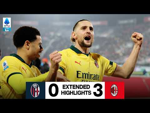Extended Highlights | Serata perfetta dei rossoneri | Bologna-Milan 0-3 | Serie A 2025/26