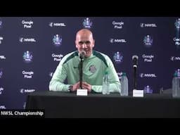 Adrián González Matchday -1 Press Conference | Championship Match vs Gotham FC | 11.21.25