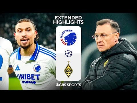 Copenhagen vs. Kairat Almaty: Extended Highlights | UCL League Phase MD 5 | CBS Sports Golazo