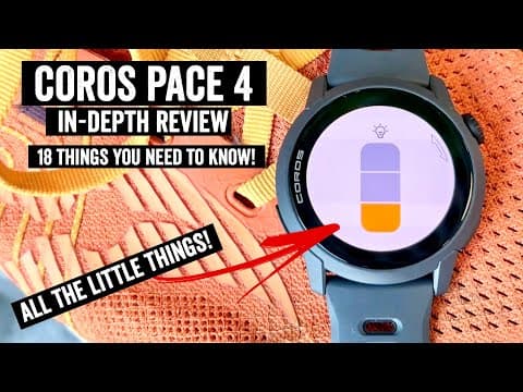 COROS Pace 4 In-Depth Review: 18 New Things to Know!