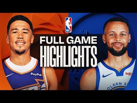 SUNS at WARRIORS | FULL GAME HIGHLIGHTS | November 4, 2025