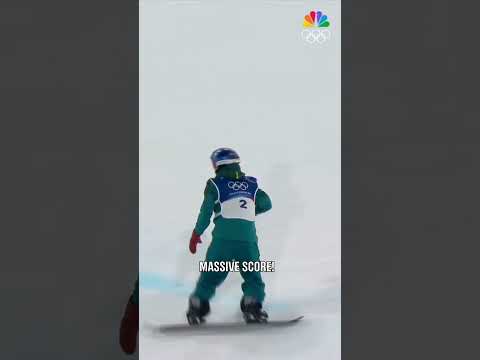 Scotty James achieves the highest score of the day in snowboard men's halfpipe qualifiers!