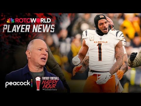 Ja'Marr Chase's suspension makes Higgins a fantasy WR1 | Fantasy Football Happy Hour | NFL on NBC
