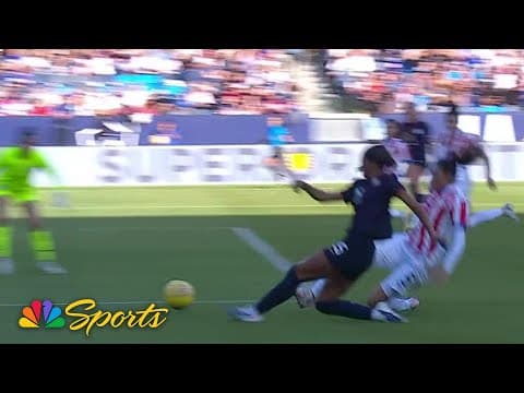 Reilyn Turner gets behind Paraguay defense to give USWNT 1-0 lead | NBC Sports