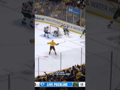 Erik Haula with the EQUALIZER! #predsnhl