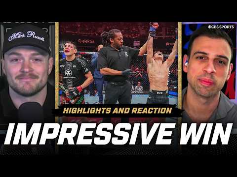 Lone'er Kavanagh with an 'impressive win' over Brandon Moreno, David Martinez defeats Marlon Vera