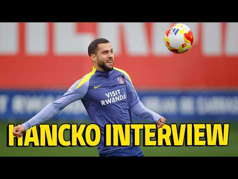 Dávid Hancko interview before Atlético de Madrid-Espanyol in #LaPreguntaMahou