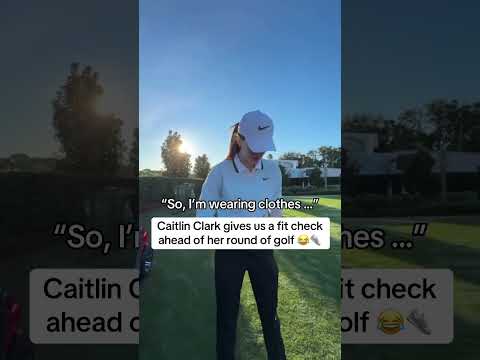 A very relateable fit check from Caitlin Clark 😅 (via @indianafever/TT)
