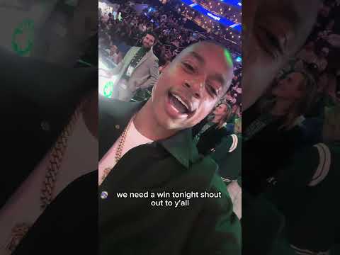 IT in the building 👀 #celtics #nba #shorts