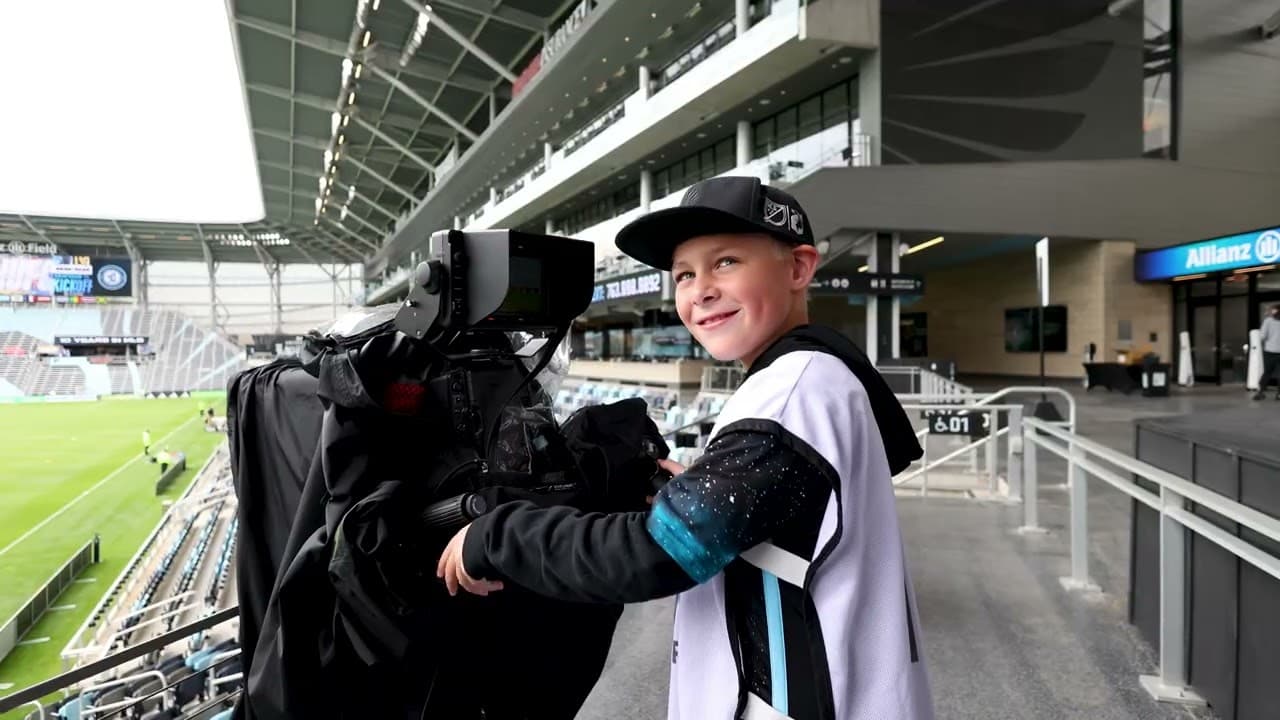 Follow Along With Minnesota United's Kid Videographer Sammy