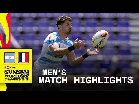 NERVY ENDING 😬 | Argentina v France | HSBC SVNS Valladolid 2026 | Match Highlights