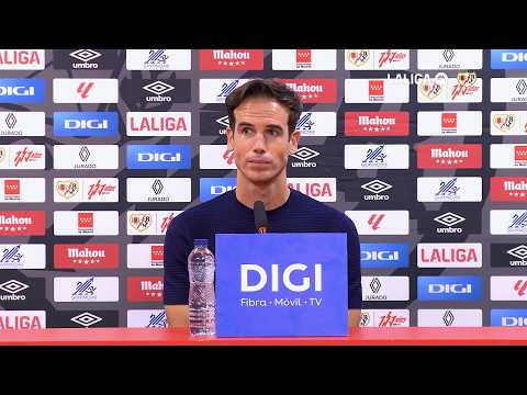 Íñigo Pérez tras el Rayo Vallecano 1 - Girona FC 1
