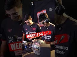 🙌 Put your hands in the air for the greatest DJs in town! Live on stage tonight in the BayArena! 🔊💥