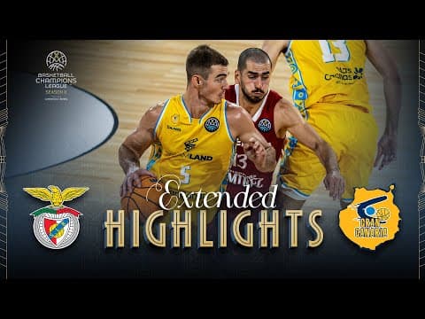SL Benfica v Dreamland Gran Canaria | Full Game Highlights | #BasketballCL 2025-26