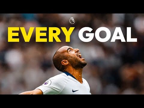 Every Lucas Moura goal in the Premier League!