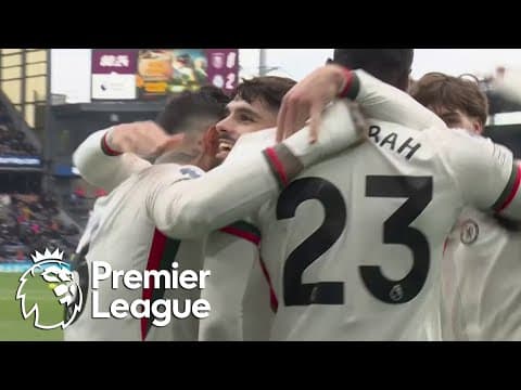 Enzo Fernandez doubles Chelsea's lead against Burnley | Premier League | NBC Sports