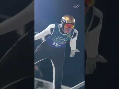 Team Slovenia claims gold in #SkiJumping mixed team event! 🇸🇮🥇 #MilanoCortina2026