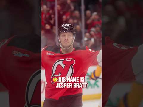 Dug deep into the utility belt for this one. #jesperbratt #devilsvspredators #NHL #njdevils #shorts