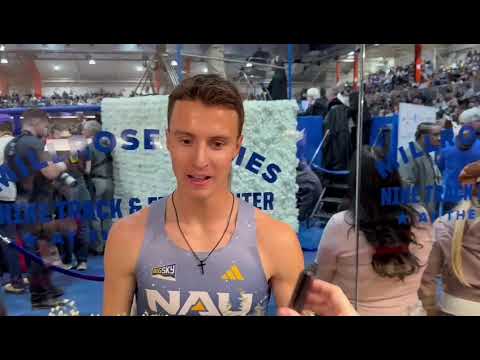 Colin Sahlman sets collegiate record of 1:44.70 and takes surprise win in 800m at Millrose Games