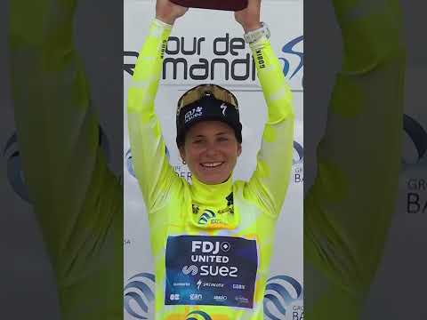 A home win ✅ A first GC win ✅ Mission accomplished for Elise Chabbey and FDJ - Suez 🙌