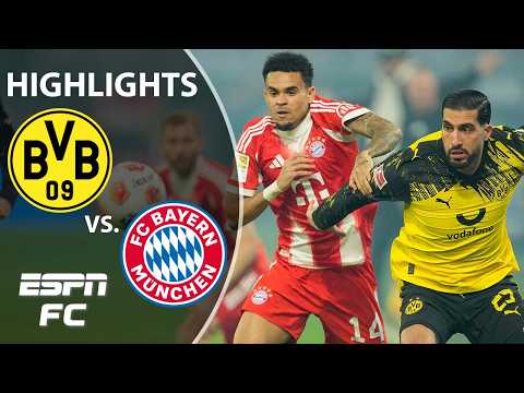 Borussia Dortmund vs. FC Bayern | Bundesliga Highlights | ESPN FC