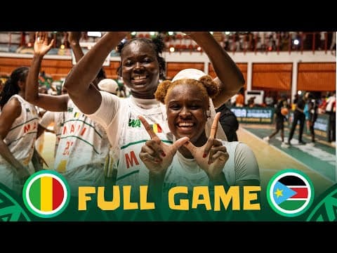 Semi-Finals | Mali v South Sudan | Full Basketball Game | FIBA Women's AfroBasket 2025