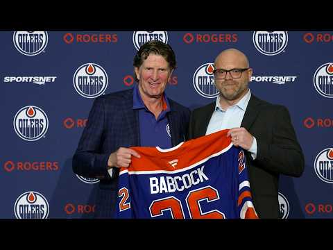 Mike Babcock Introduced as Head Coach