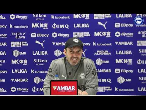 Chacho Coudet: "Apuntamos a sostener muchas cosas que venimos haciendo bien" | Deportivo Alavés