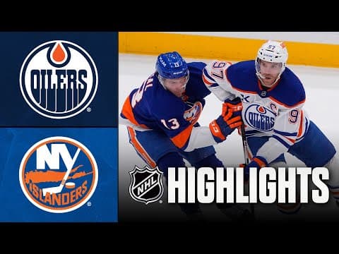 NHL Highlights | Oilers vs. Islanders | October 16, 2025