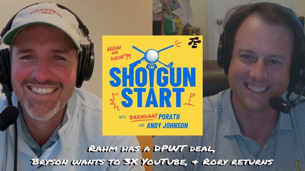 Will Bryson go full YouTube, Rahm speaks on LIV future, & Quail Hollow fatigue | The Shotgun Start