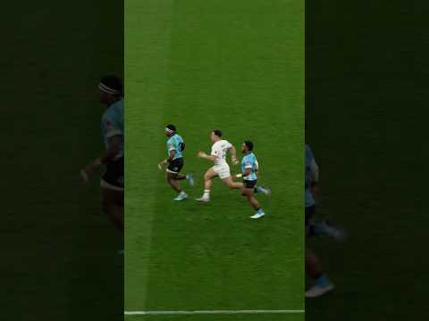 Henry Arundell is too quick 😮‍💨 | #EnglandRugby #Rugby