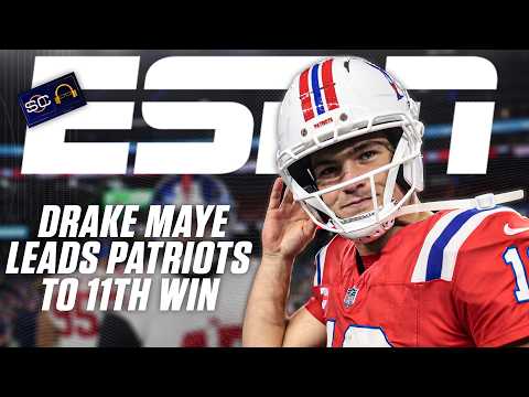 Giants vs. Patriots REACTION 🏈 Drake Maye leads New England to 10th-straight win 💪 | SC with SVP
