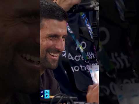 Djokovic LOVED this point! 🤣