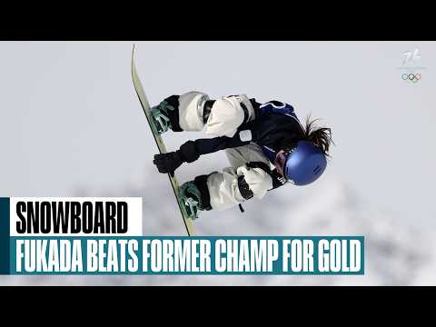 Japan's Fukada wins slopestyle gold over Sadowski-Synnott