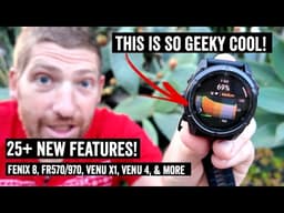 Big Garmin Public Beta Update Adds 25 New Features to 2025 Watches!