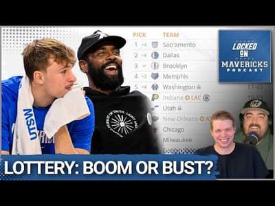 The NBA Draft Lottery Threatens To REDEFINE Dallas Mavericks’ Roster | Mavs Lottery Simulations