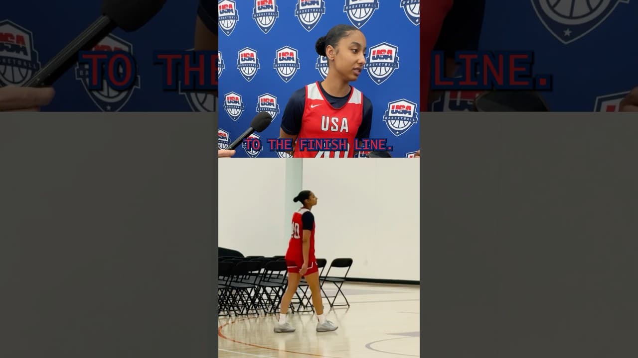 JuJu Watkins reached milestone at Team USA’s training camp 🙌