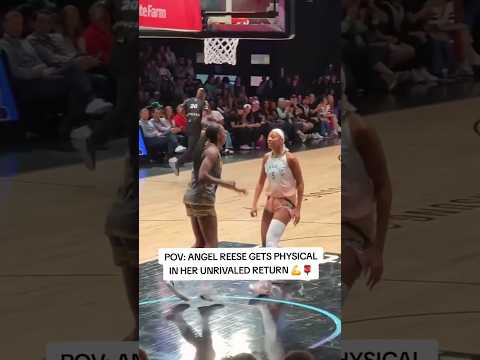 SHE'S BACK 👀 ANGEL REESE DROPS 13 PTS & 8 REB IN UNRIVALED RETURN 😮‍💨🔥