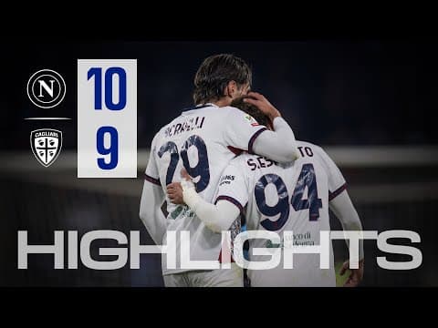 Highlights | Napoli-Cagliari 10-9 d.t.r. | Coppa Italia Frecciarossa