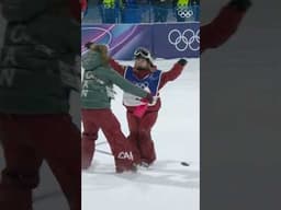 Megan Oldham became Canada's first-ever Olympic medallist in women's freeski Big Air! 🔥