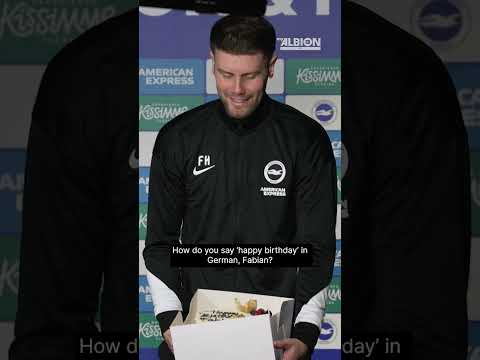 Hurzeler SUPRISED With Cake! 🎂🥳