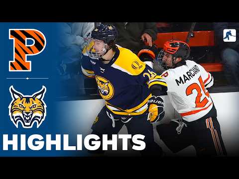 Princeton vs Quinnipiac | NCAA College Hockey | Highlights - February 15, 2026